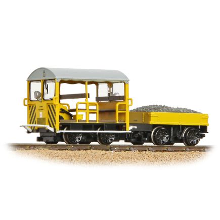 BACHMANN 32-993A WICKHAM TYPE 27 TROLLEY CAR - BR DEPARTMENTAL YELLOW