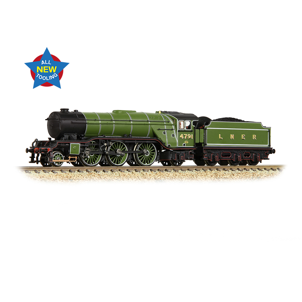 GRAHAM FARISH  372-610 LNER V2 CLASS 4791 LNER LINED GREEN