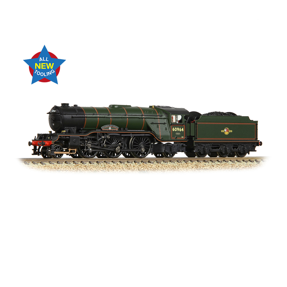 GRAHAM FARISH  372-613 LNER V2 CLASS 60964 BR LINED GREEN LATE CREST