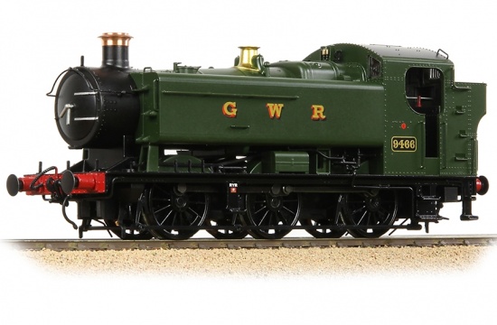 BACHMANN 35-025B 94XX CLASS PANNIER TANK 9466 GWR GREEN