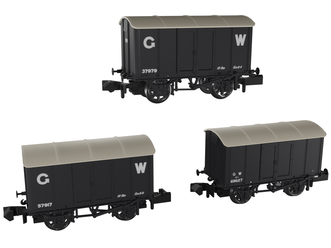 RAPIDO 961002 IRON MINK WAGON PACK GWR (INTER WAR)
