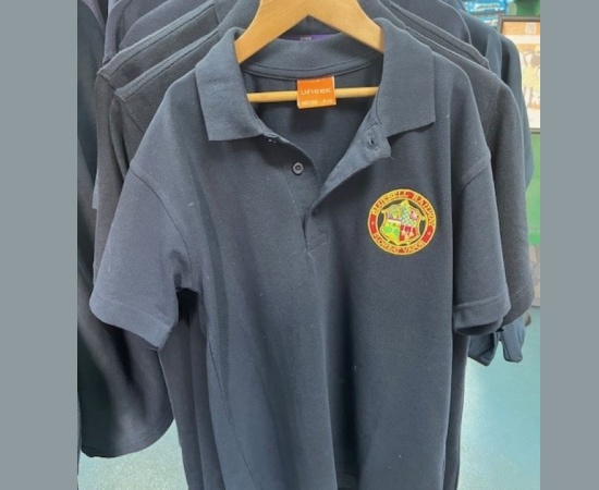 ADULT NAVY POLO SHIRT