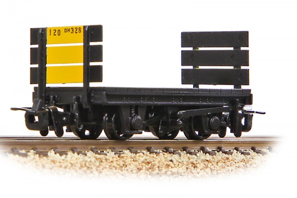 BACHMANN 009 393-178 RNAD FLAT WAGON WITH 3-PLANK ENDS RNAD DEAN HILL No DH328 120