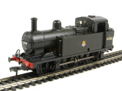 Bachmann 32-230Class 3F FOwler JInty 47483 BR Black Early Emblem