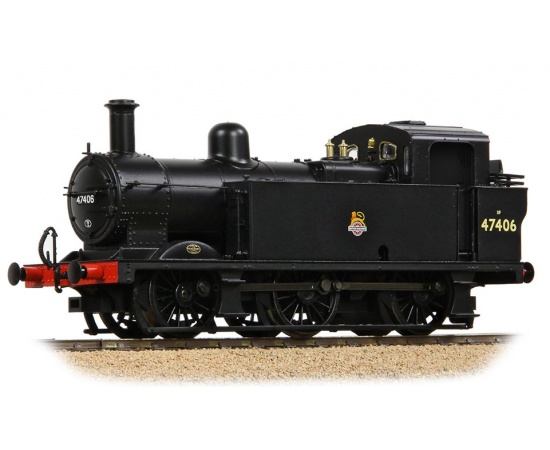 BACHMANN 32-231B LMS FOWLER 3F (JINTY) 47406 BR BLACK (EARLY EMBLEM PRESERVED)