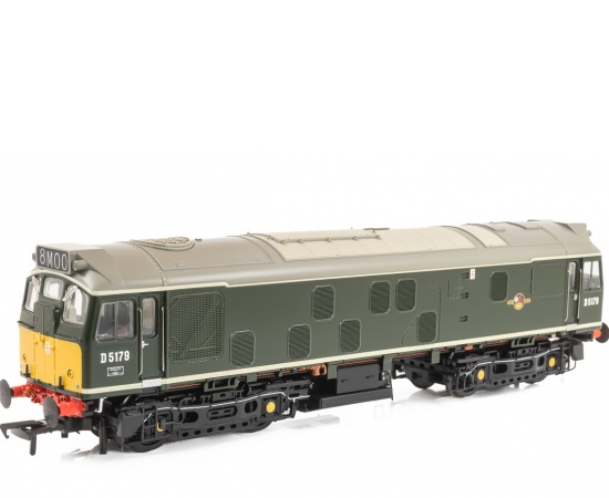 BACHMANN 32-343A CLASS 25/1 D5179 BR GREEN (SMALL YELLOW PANELS)