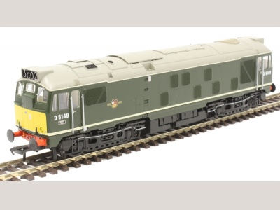 Bachmann 32-441SF Class 24/1 D5149 BR Green Small Yellow Panels SOUND FITTED!