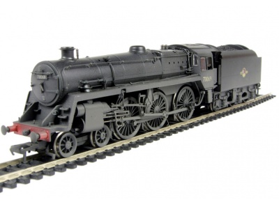 Bachmann 32-505 Standard Class 5mt 73069 Plain black BR1C tender weathered