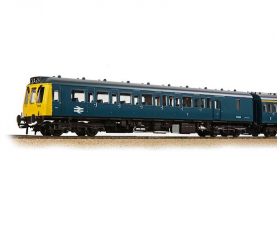 BACHMANN 35-504 CLASS 117 3 CAR DMU BR BLUE