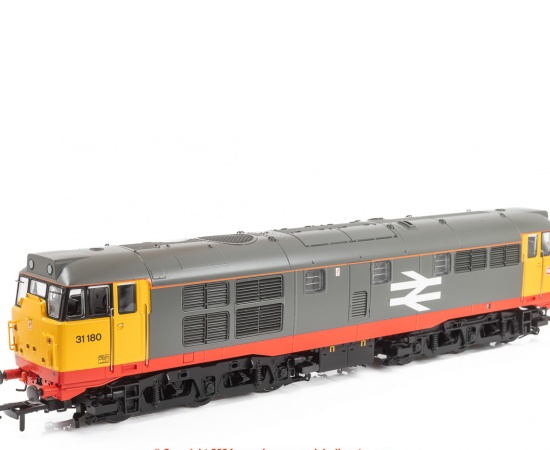 BACHMANN 35-821 CLASS 31/1 (REFURBISHED) 31180 BR RAILFREIGHT (RED STRIPE)