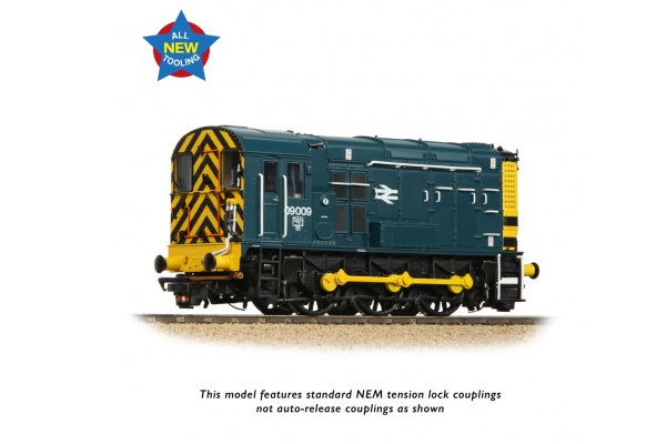 BACHMANN 35-921 CLASS 09 09009 BR BLUE (WASP STRIPES)
