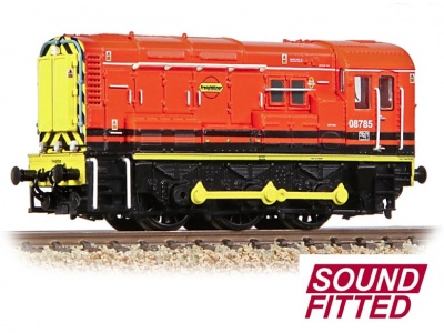 BACHMANN 371-018ASF CLASS 08 08785 FREIGHTLINER G&W