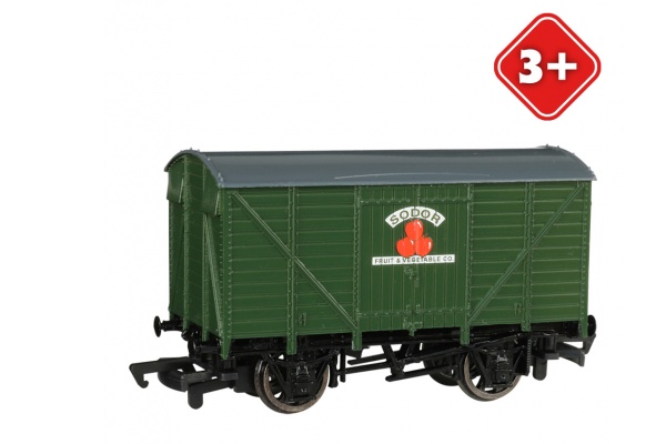 BACHMANN 77012BE THOMAS AND FRIENDS VENTILATED VAN SODOR FRUIT AND VEG CO.