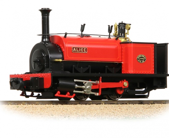 BACHMANN NG7 71-025 QUARRY HUNSLET 0-4-0 TANK ALICE DINORWICK QUARRY RED