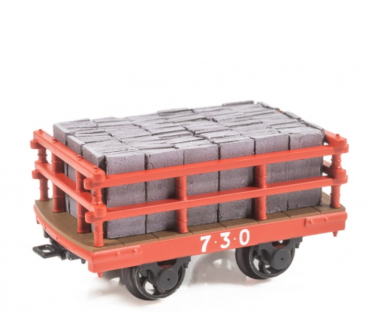 BACHMANN NG7 73-028A DINORWIC SLATE WAGON WITH SIDES RED