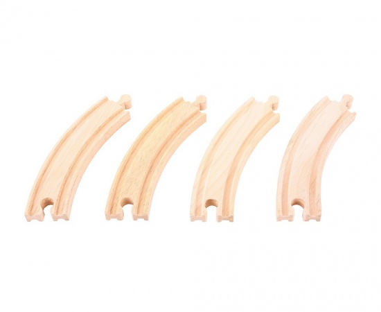 BIGJIGS LONG CURVES PACK OF 4