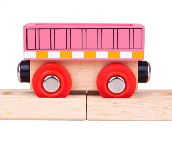 BIGJIGS PINK WAGON