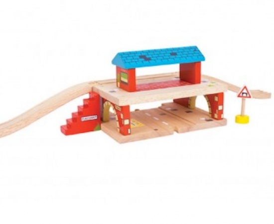 BIGJIGS RAIL & ROAD OVERGROUND STATION