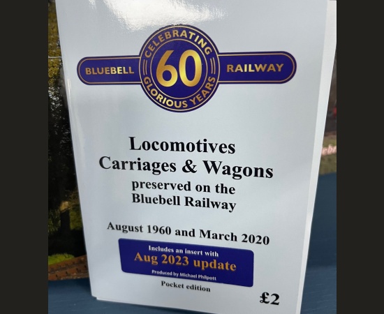 BLUEBELL LOCO'S C&W 60TH POCKET BK