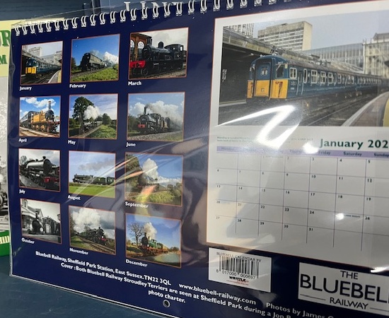 BLUEBELL RAILWAY 2025 CALENDAR