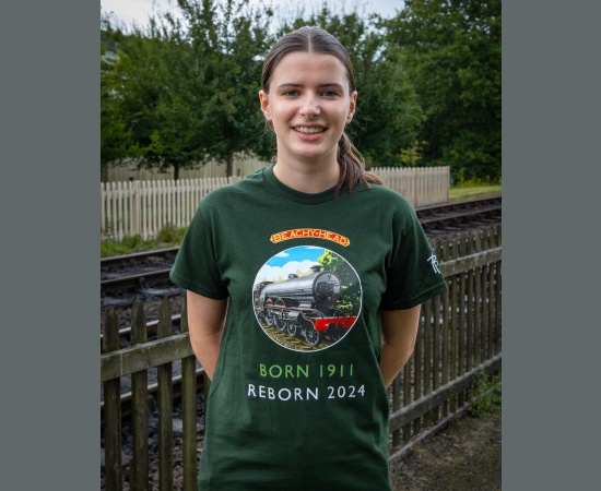 BLUEBELL RAILWAY BEACHY HEAD BORN/REBORN T-SHIRT