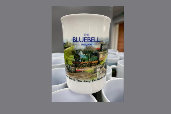 BLUEBELL RAILWAY BONE CHINA MUG