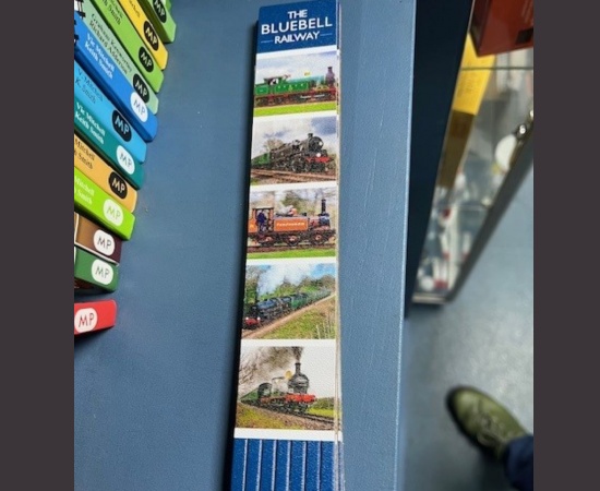 BLUEBELL RAILWAY BOOKMARK