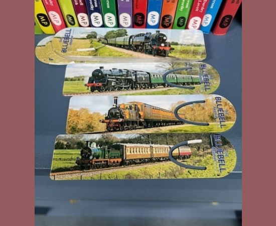 BLUEBELL RAILWAY METAL BOOKMARK