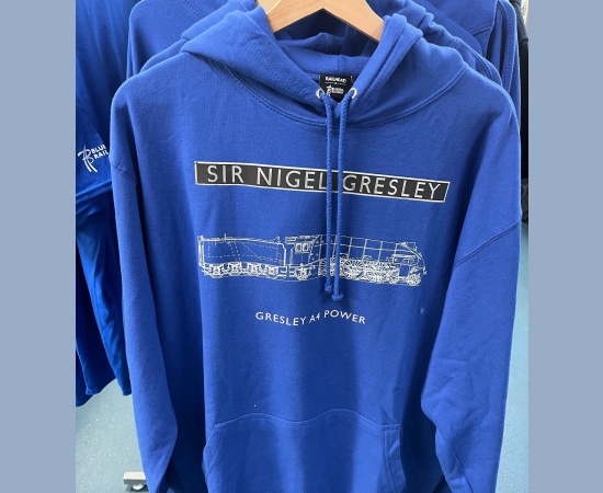 BLUEBELL RAILWAY SIR NIGEL GRESLEY HOODIE