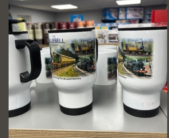 BLUEBELL RAILWAY TRAVEL MUG