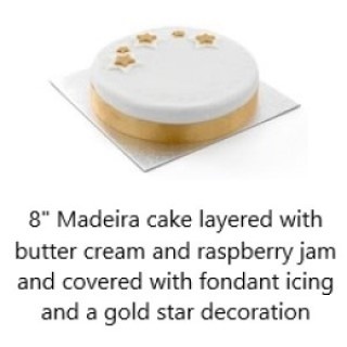 Celebration Cake (8 inch)