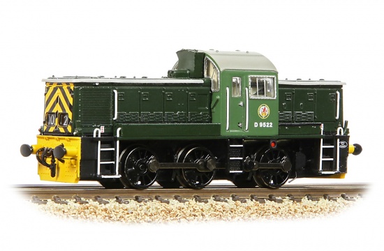 CLASS 14 D9522  BR GREEN