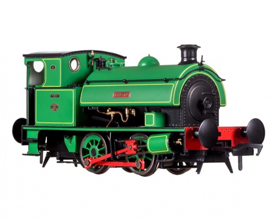 DAPOL 4S-024-001 HAWTHORN LESLIE 0-4-0 GREEN LINED YELLOW 'ASBESTOS'