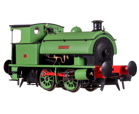 DAPOL 4S-024-006 HAWTHORN LESLIE 0-4-0 GREEN LINED YELLOW 'FARADAY'