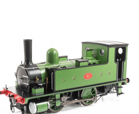 DAPOL 7S-018-006 B4 0-4-0T LSWR LINED GREEN 91