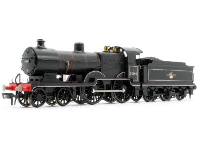 Dapol/Rails 4S-028-005 D1 31246 BR Lined Black Late Crest DCC ready