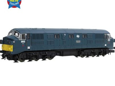 EFE RAIL E84524 CLASS 41 WARSHIP BULLDOG D602 BR BLUE SPLIT HEADCODE