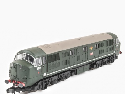 EFE RAIL E84527 CLASS 41 WARSHIP COSSACK D604 GREEN DISC HEADCODE