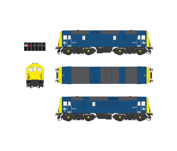 EFE RAIL E82006 CLASS 74 ELECTRO DIESEL No E6101 BR BLUE