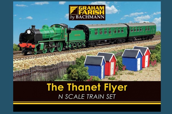 GRAHAM FARISH 370-165 THANET FLYER N SCALE TRAIN SET