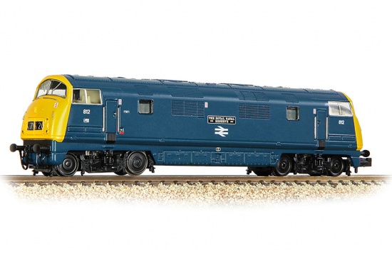 GRAHAM FARISH 371-601B CLASS 42 WARSHIP 812 THE ROYAL NAVAL RESERVE BR BLUE