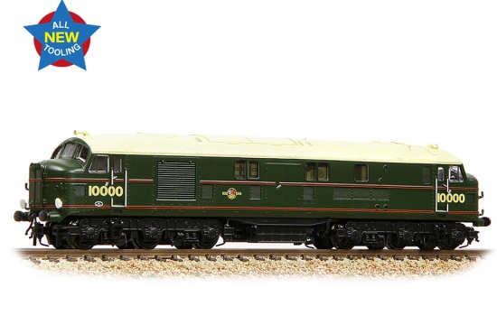 GRAHAM FARISH 372-916 LMS 10000 BR LINED GREEN LATE CREST