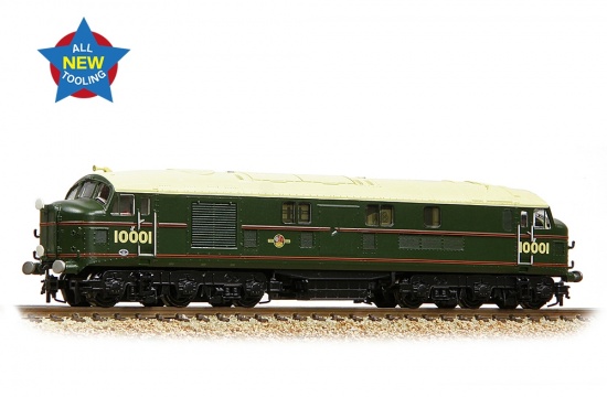 GRAHAM FARISH 372-917 LMS 10001 BR LINED GREEN LATE CREST