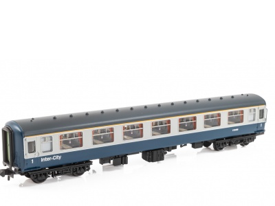 GRAHAM FARISH 374-953A BR MK2A FK FIRST CORRIDOR BLUE AND GREY (INTERCITY)