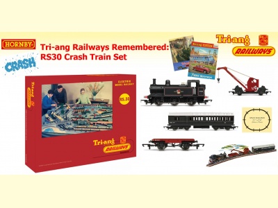 HORNBY R1285M TRI-ANG RAILWAYS REMEMBERED RS30 CRASH TRAIN SET