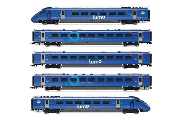 HORNBY R30102 LUMO CLASS 803, 803003 FIVE CAR TRAIN PACK