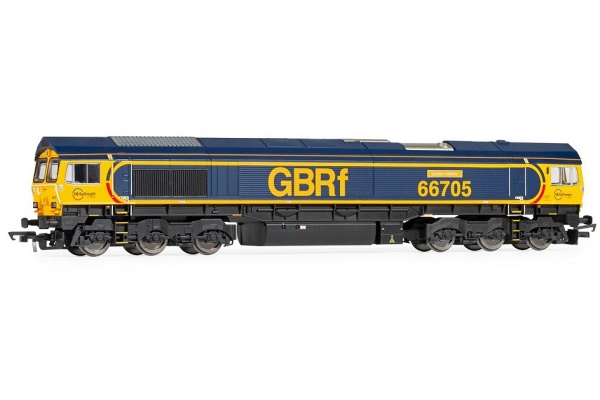 HORNBY R30334 GBRF CLASS 66 'GOLDEN JUBILEE' No 66705