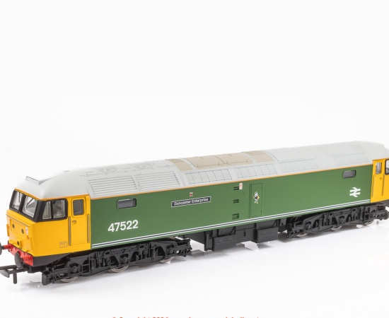 HORNBY R30382 RAILROAD PLUS CLASS 47 47522 DONCASTER ENTERPRISE