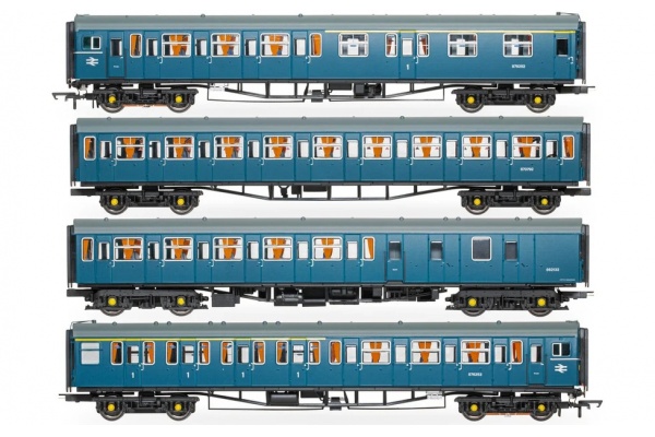 HORNBY R30447 CLASS 423 - 4 VEP TRAIN PACK BR BLUE