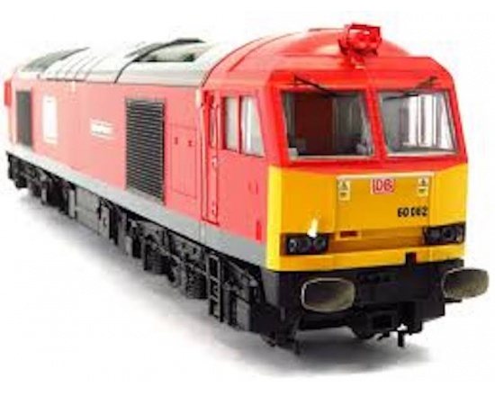 HORNBY R3885 DB CARGO CLASS 60 STAINLESS PIONEER